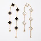 2-in-1 reversible black and white bracelet