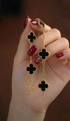 Black and white 2-in-1 bracelet jewelry