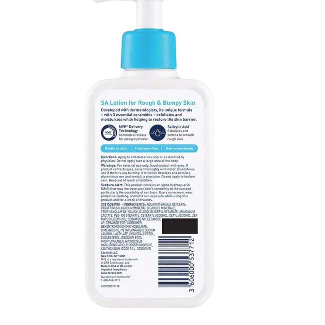 CeraVe SA Smoothing Lotion for Rough & Bumpy Skin | Hydrating Body Lotion 237ml