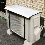 3mm Silver Reflective AC Outdoor Unit Sunshade Cover with Clip for Sun and Dust Protection