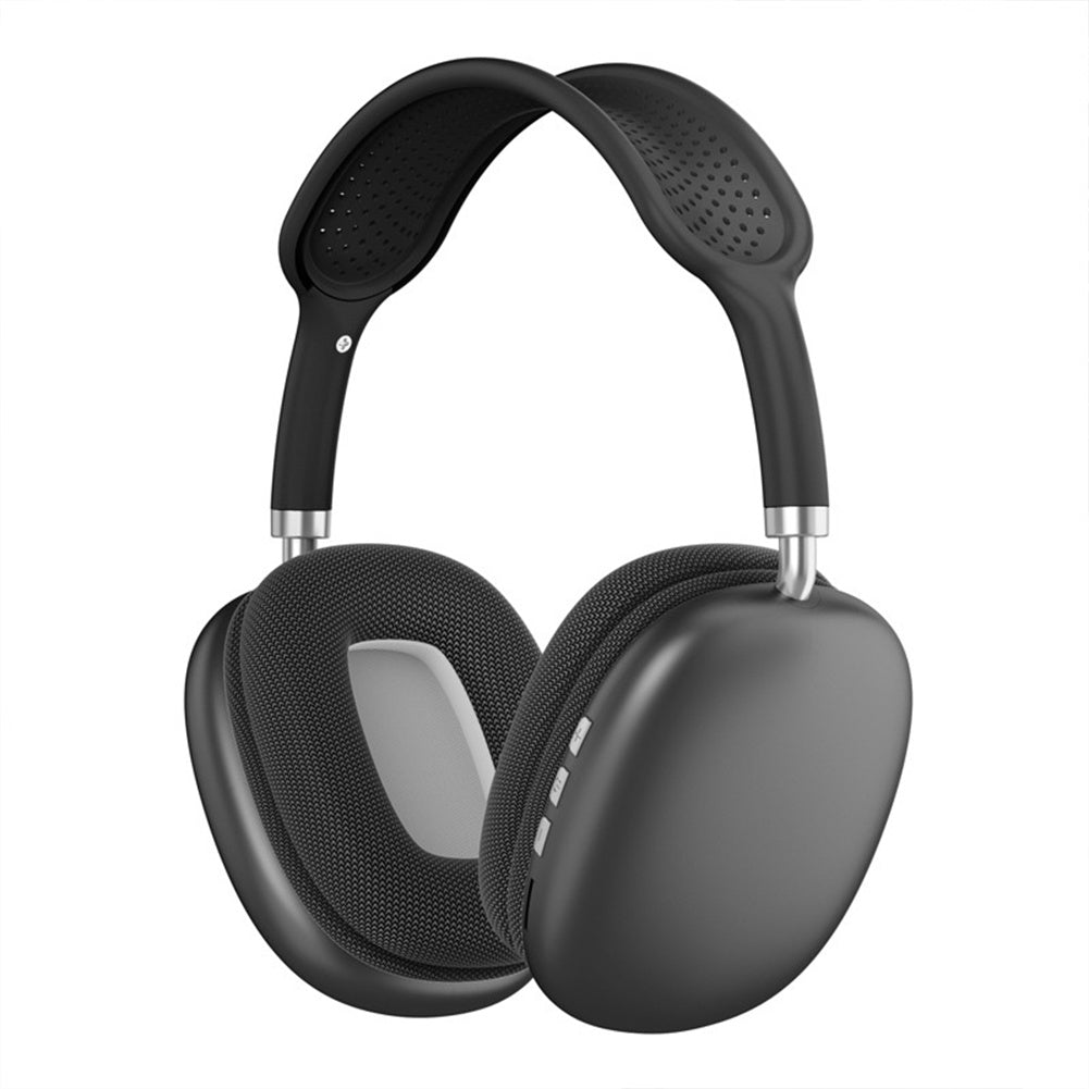 P9 Pro Max Wireless Bluetooth Headphones with Box and Cable - Random Color