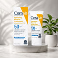 CeraVe Hydrating Mineral Sunscreen SPF 50 | Face Sunscreen with Ceramides & Hyaluronic Acid | 50ml