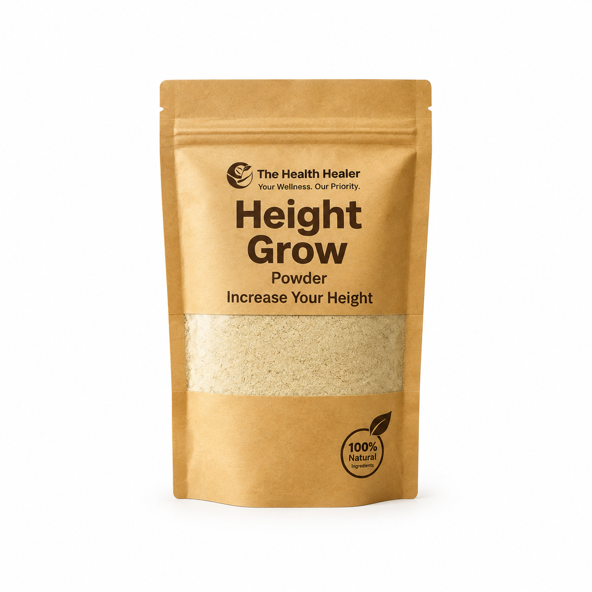 The Health Healer Height Grow Powder 100g Herbal Nutritional Supplement