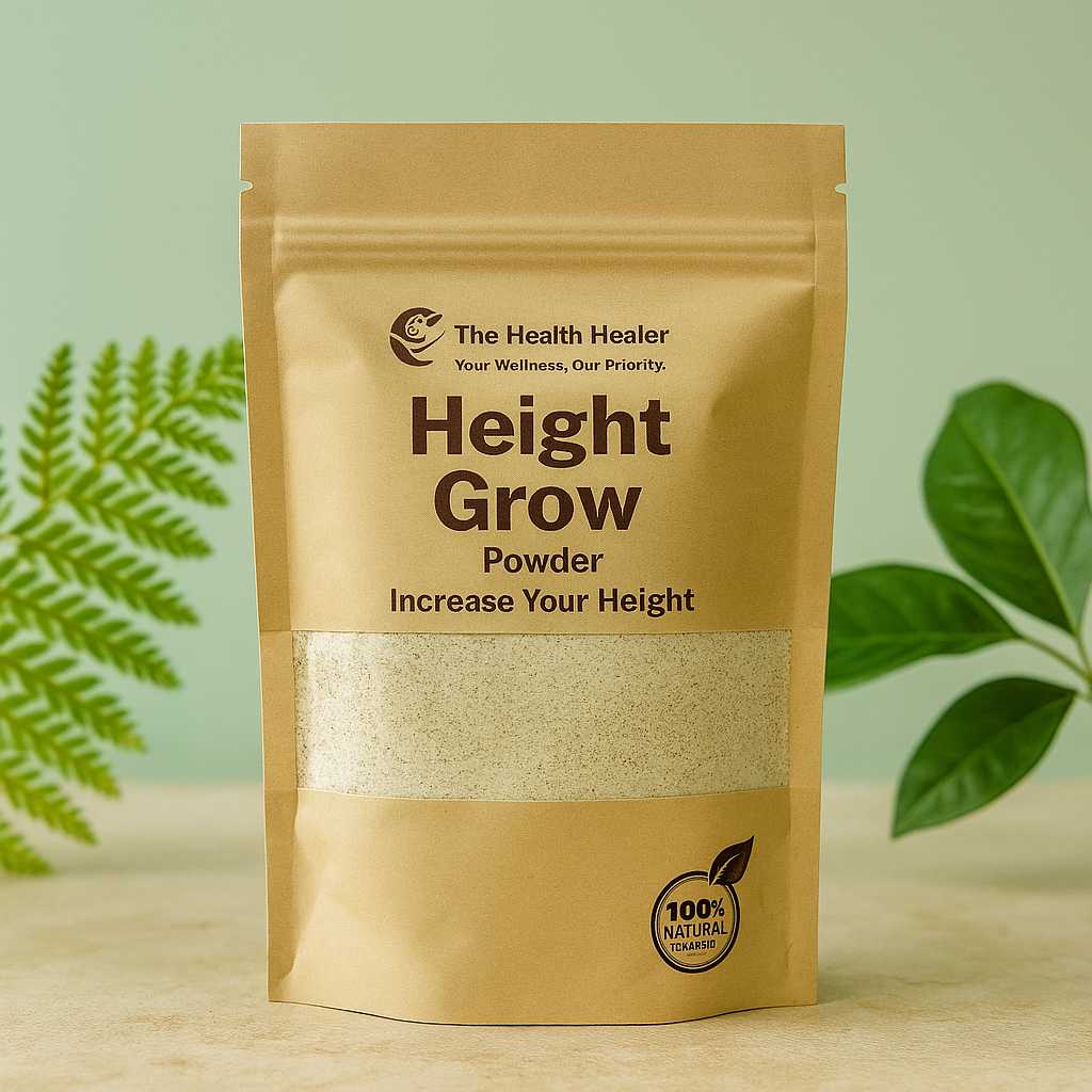 The Health Healer Height Grow Powder 100g Herbal Nutritional Supplement