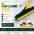 2 in 1 Floor Cleaning Brush with Squeegee and 120 Degree Rotating Head