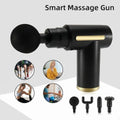 5-in-1 Massage Gun with 4 Massage Heads | 6-Speed Electric Deep Tissue Muscle Massager