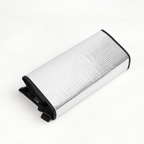3mm Silver Reflective AC Outdoor Unit Sunshade Cover with Clip for Sun and Dust Protection