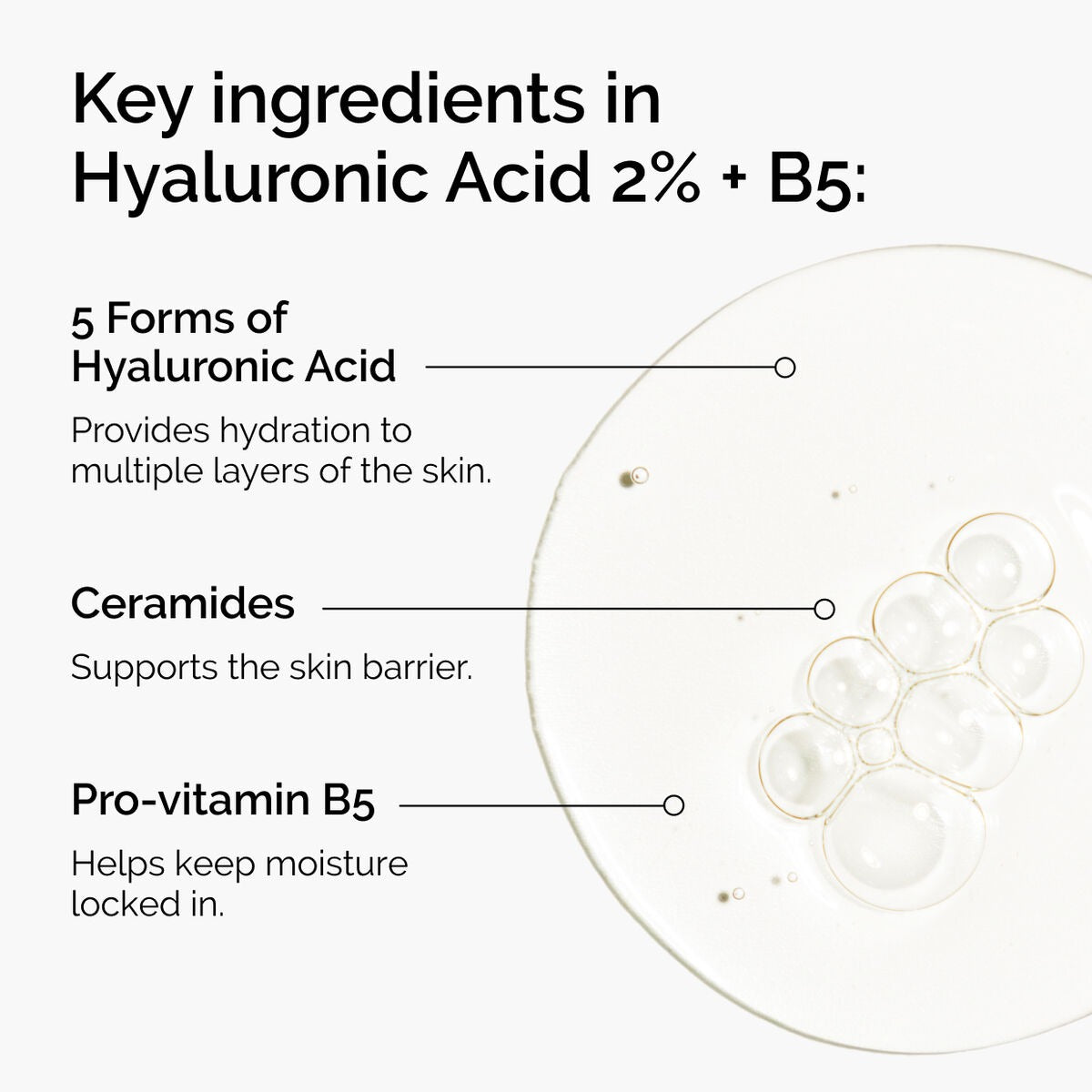 The Ordinary Hyaluronic Acid 2% + B5 Hydrating Serum | Deep Hydration Formula | 30ml