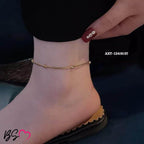 Stylish golden ankle bracelet fashion jewelry