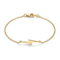 Elegant golden spark hand bracelet for girls