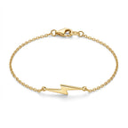 Elegant golden spark hand bracelet for girls