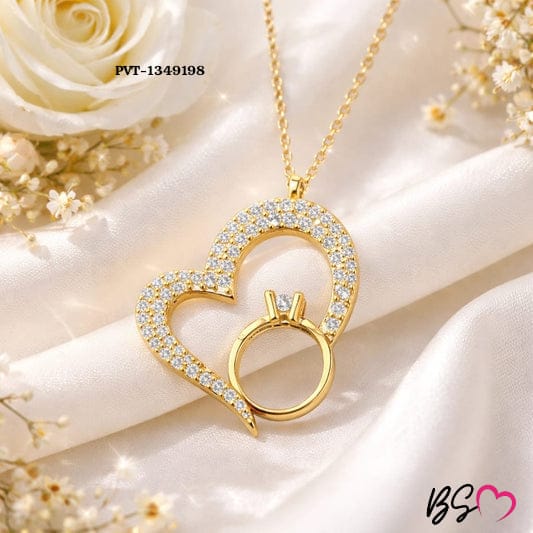Stylish Korean pendant necklace with delicate chain