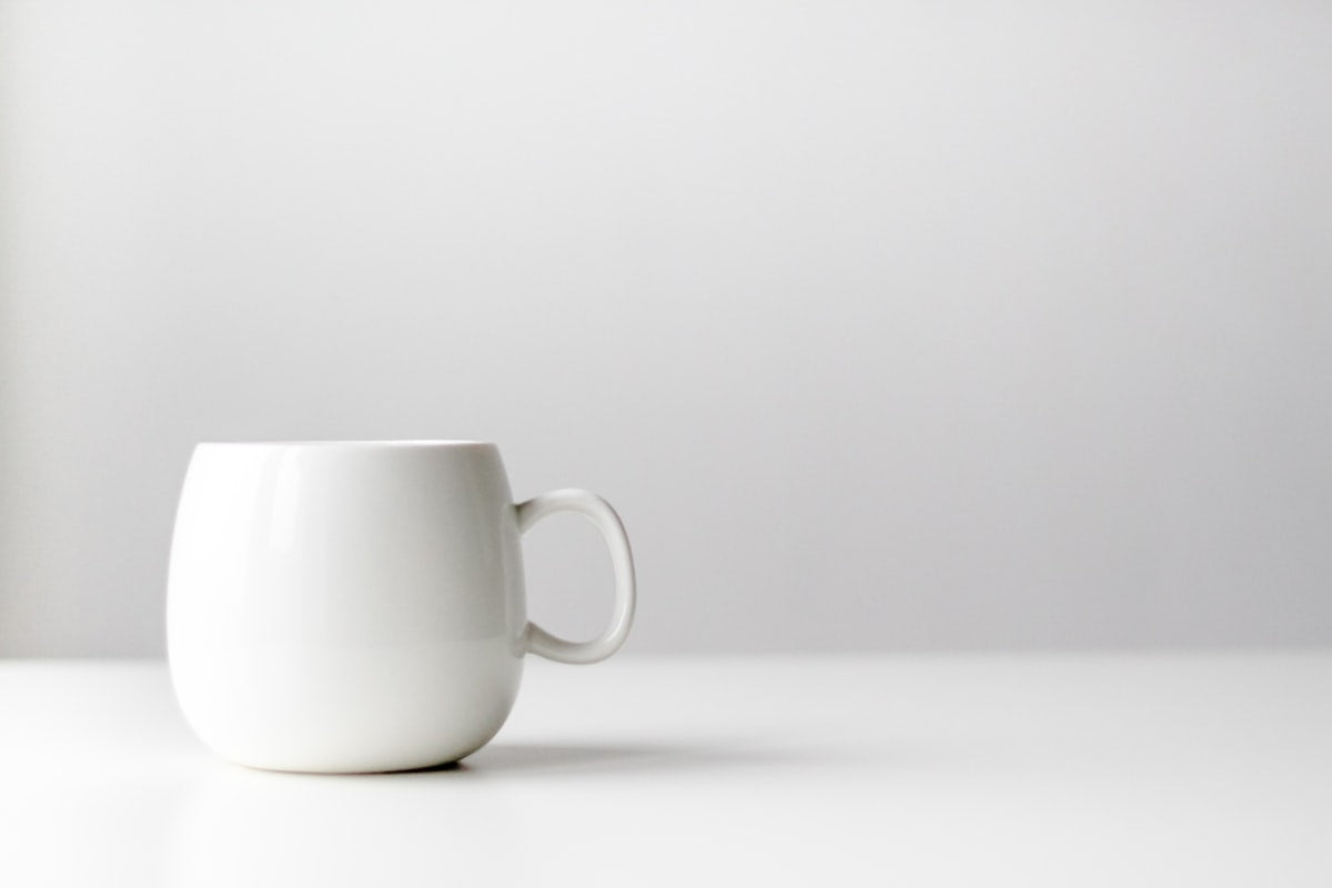 Blanc Porcelain Coffee Mug