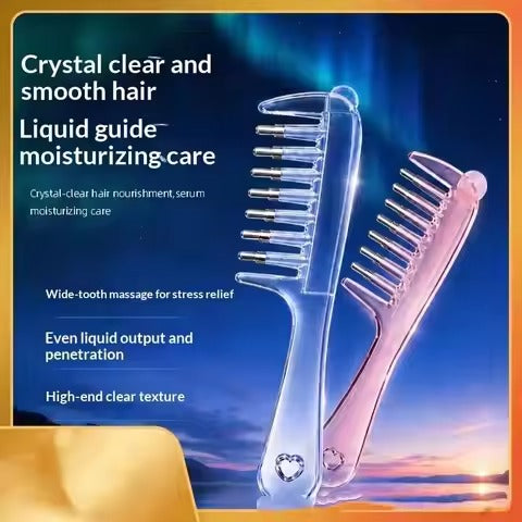 Rolling ball scalp massage and hair care tool