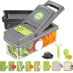 16-in-1 kitchen vegetable chopper and slicer
